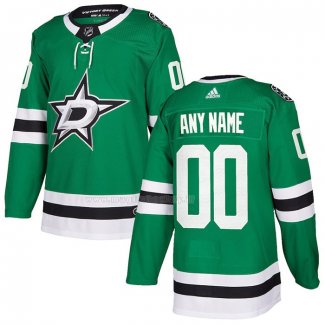 Maglia Hockey Dallas Stars Personalizzate Home Verde
