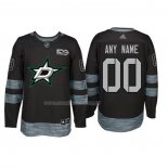 Maglia Hockey Dallas Stars Personalizzate Nero