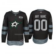 Maglia Hockey Dallas Stars Personalizzate Nero