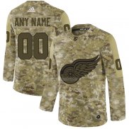 Maglia Hockey Detroit Red Wings 2019 Salute To Service Personalizzate Camuffamento