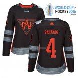 Maglia Hockey Donna America del Norte Colton Parayko Premier 2016 World Cup Nero