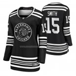 Maglia Hockey Donna Chicago Blackhawks Zack Smith Premier Alternato Nero