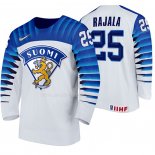 Maglia Hockey Finlandia Toni Rajala Home 2020 Iihf World Championship Bianco
