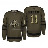 Maglia Hockey Florida Panthers Jonathan Huberdeau 2018 Salute To Service Verde Militare
