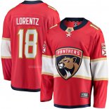 Maglia Hockey Florida Panthers Steven Lorentz Home Breakaway Rosso