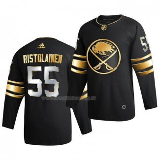 Maglia Hockey Golden Edition Buffalo Sabres Rasmus Ristolainen Limited Autentico 2020-21 Nero