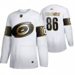 Maglia Hockey Golden Edition Carolina Hurricanes Teuvo Teravainen Autentico Bianco