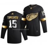 Maglia Hockey Golden Edition Detroit Red Wings Dmytro Timashov Limited Autentico 2020-21 Nero