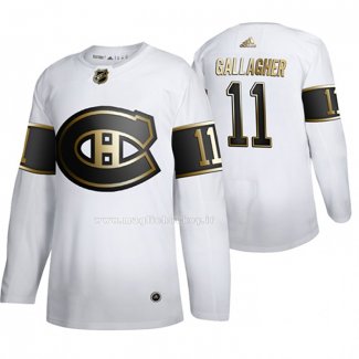 Maglia Hockey Golden Edition Montreal Canadiens Brendan Gallagher Autentico Bianco
