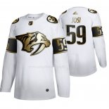 Maglia Hockey Golden Edition Nashville Predators Roman Josi Limited Bianco