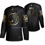 Maglia Hockey Golden Edition New Jersey Devils Miles Wood Autentico Nero