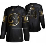 Maglia Hockey Golden Edition New Jersey Devils Miles Wood Autentico Nero