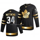 Maglia Hockey Golden Edition Toronto Maple Leafs Auston Matthews Limited Autentico 2020-21 Nero