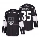 Maglia Hockey Los Angeles Kings Darcy Kuemper Autentico Home 2018 Nero