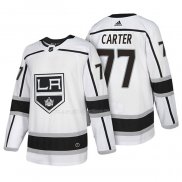 Maglia Hockey Los Angeles Kings Jeff Carter Autentico Away 2018 Bianco