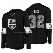 Maglia Hockey Los Angeles Kings Jonathan Quick Platinum Nero