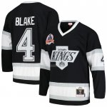 Maglia Hockey Los Angeles Kings Rob Blake Mitchell & Ness 1992-93 Blue Line Nero