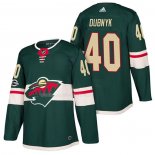 Maglia Hockey Minnesota Wild Devan Dubnyk Autentico Home 2018 Verde