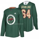 Maglia Hockey Minnesota Wild Mikael Granlund New Season Practice Verde