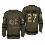 Maglia Hockey Montreal Canadiens Alex Galchenyuk 2018 Salute To Service Verde Militare