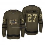 Maglia Hockey Montreal Canadiens Alex Galchenyuk 2018 Salute To Service Verde Militare