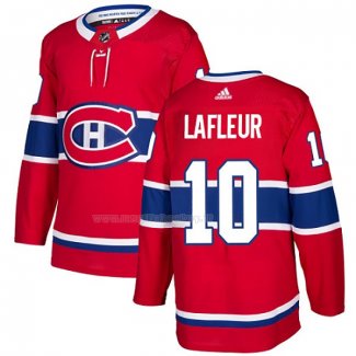 Maglia Hockey Montreal Canadiens Lafleur Home Autentico Rosso