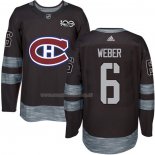 Maglia Hockey Montreal Canadiens Shea Weber 1917-2017 100th Anniversario Nero