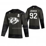 Maglia Hockey Nashville Predators Ryan Johansen 2019 Veterans Day Camuffamento