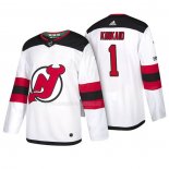 Maglia Hockey New Jersey Devils Keith Kinkaid 2018 Bianco