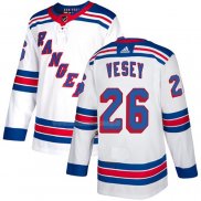 Maglia Hockey New York Rangers Jimmy Vesey Road Autentico Bianco