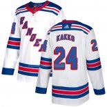 Maglia Hockey New York Rangers Kaapo Kakko Road Autentico Bianco