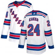 Maglia Hockey New York Rangers Kaapo Kakko Road Autentico Bianco