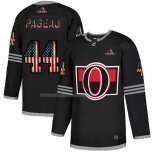 Maglia Hockey Ottawa Senators Jean-gabriel Pageau 2020 USA Flag Nero