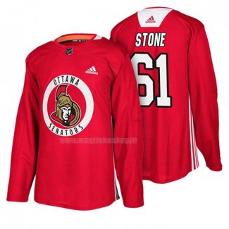 Maglia Hockey Ottawa Senators Mark Stone New Season Practice Rosso