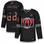Maglia Hockey Ottawa Senators Mike Hoffman 2020 USA Flag Nero