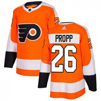 Maglia Hockey Philadelphia Flyers Brian Propp Home Autentico Arancione