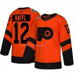 Maglia Hockey Philadelphia Flyers Michael Raffl Autentico 2019 Stadium Series Arancione