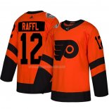 Maglia Hockey Philadelphia Flyers Michael Raffl Autentico 2019 Stadium Series Arancione