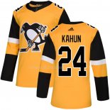 Maglia Hockey Pittsburgh Penguins Dominik Kahun Alternato Autentico Or