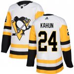 Maglia Hockey Pittsburgh Penguins Dominik Kahun Road Autentico Bianco