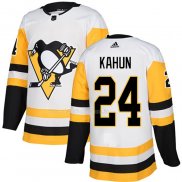 Maglia Hockey Pittsburgh Penguins Dominik Kahun Road Autentico Bianco