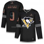 Maglia Hockey Pittsburgh Penguins Dupuis 2020 USA Flag Nero