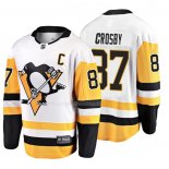 Maglia Hockey Pittsburgh Penguins Sidney Crosby 2019 Away Breakaway Bianco