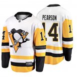 Maglia Hockey Pittsburgh Penguins Tanner Pearson 2019 Away Breakaway Bianco