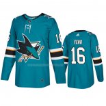 Maglia Hockey San Jose Sharks Eric Fehr Home Verde