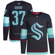 Maglia Hockey Seattle Kraken Yanni Gourde Primary Autentico Blu