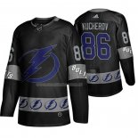 Maglia Hockey Tampa Bay Lightning Nikita Kucherov Breakaway Nero