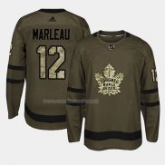 Maglia Hockey Toronto Maple Leafs Patrick Marleau 2018 Salute To Service Verde Militare