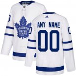 Maglia Hockey Toronto Maple Leafs Personalizzate Away Bianco