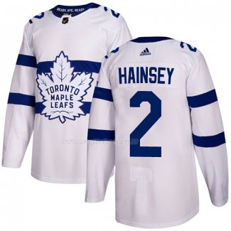 Maglia Hockey Toronto Maple Leafs Ron Hainsey Autentico 2018 Stadium Series Bianco
